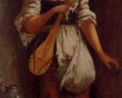 莫里兹 施蒂夫特 : An Italian Street Musician